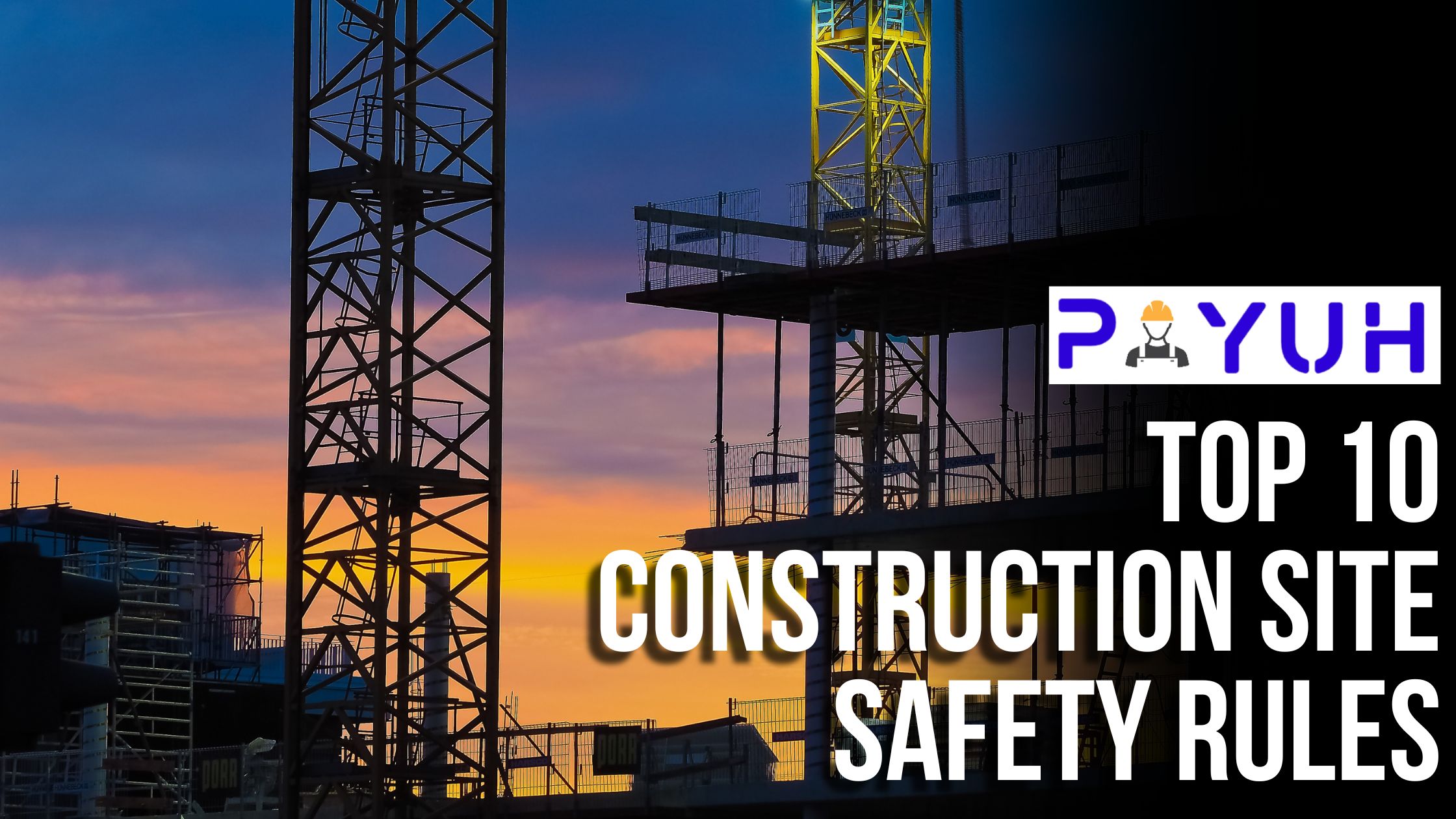 Top 10 Construction Site Safety Rules